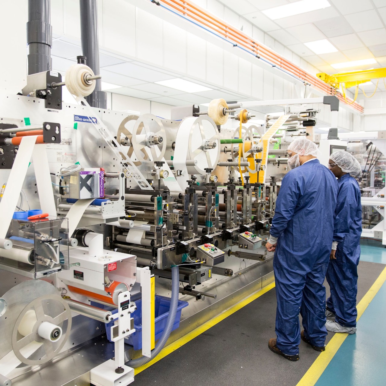 Avery Dennison Medical representative pictured in a professional setting, supporting global communication on advanced diagnostic adhesives solutions.