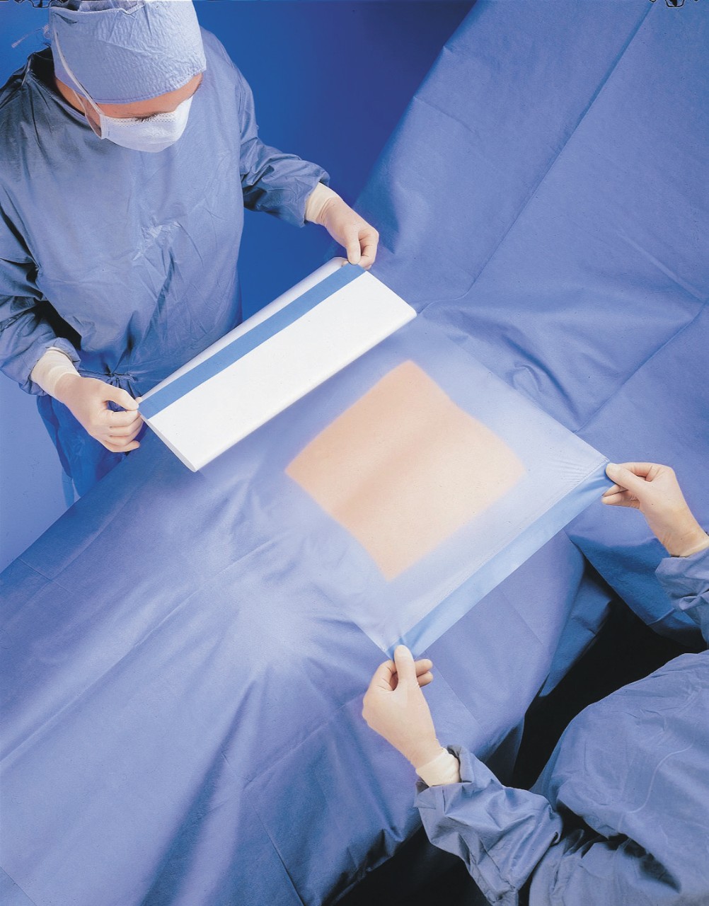 A close-up of surgical adhesive solutions in the form of rolled goods, optimized for secure adhesion and comfort in demanding surgical procedures.